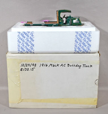 Franklin Mint 1916 Mack AC Bulldog Truck 1:32 Scale Original Box Never Dsplayed - Image 1 of 4