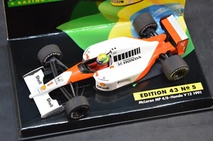 MCLAREN MP 4/6 HONDA V12 1991 AYRTON SENNA COLLECTION 1/43 LANG GERMANIA - Foto 1 di 2
