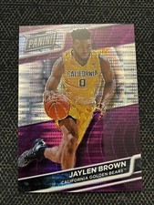 JAYLEN BROWN 2016 Panini NATIONAL VIP PURPLE PULSAR PRIZM # /50 SSP BOSTON
