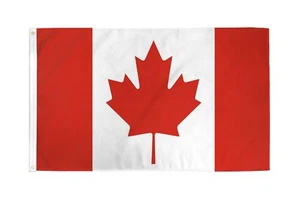 Large 3 x 5 High Quality Long Lasting Canadian Nylon Flag - Free Shipping - Picture 1 of 1