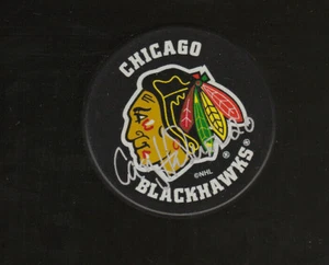 CASEY HANKINSON AUTOGRAMM SIGNED HOCKEY PUCK CHICAGO BLACKHAWKS COA - Bild 1 von 1