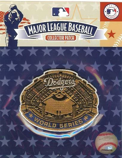 1963 World Series Sleeve Patch Los Angeles Dodgers Official MLB Logo in Package - Image 1 of 1