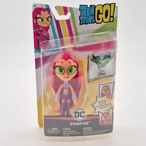 Teen Titans Go Face Swappers Starfire Figure Interchangeable Accessories Mattel - Picture 1 of 14