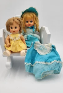 1960's dolls & clothes. Parts Repair Tearie Dearie Bo Peep Tiny Chatty Baby - Picture 1 of 18