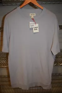 Nueva Camiseta Nordstrom Gris Seda Para Hombre Lg M/L 55% Algodón 45% Lenzing Edición Abierta - Imagen 1 de 4