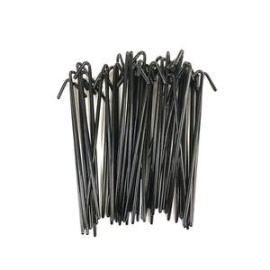 Schwarze Aluminium Maschendrahtzaun Binder, 11GA, 6-1/2" (50er Pack) - Bild 1 von 2