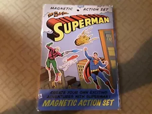 DC Comics: Superman: Magnetic Action Set, neu in Plastikverpackung, ungeöffnet NEU! - Bild 1 von 6