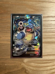 Pokemon TCG Card - Blastoise EX XY122 Black Star Promo Full Art XY Holo Rare - Picture 1 of 3