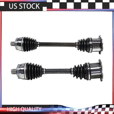 Par de ejes delanteros CV DIESTRO Y DERECHO para Audi A4 Quattro Turbo transmisión automática AWD 2,0 L Foto 1 de 4