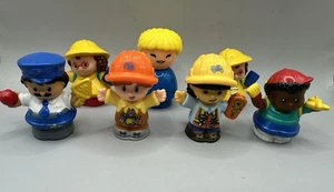 Lot Of 7 ~ Fisher Price Little People Figures Construction Workers & More  - Picture 1 of 6