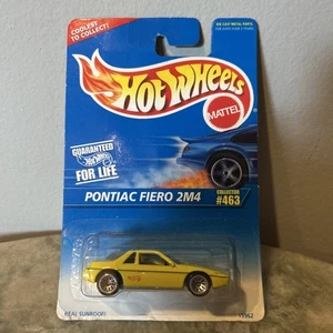 Pontiac Fiero 2M4 Collector #463 1995 Hot Wheels nueva variante de llanta - Imagen 1 de 3