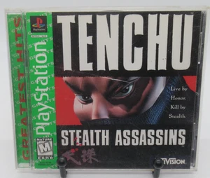 TENCHU: STEALTH ASSASSINS - GREATEST HITS SPIEL FÜR PLAYSTATION 1 PS1, KOMPLETT - Bild 1 von 3
