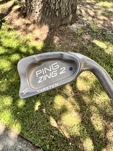 Ping Zing Karsten Phoenix Blue Dot 4 Iron KT-M Steel Shaft - Picture 1 of 14