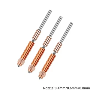 0,4 mm 0,6 mm 0,8 mm Düse für Creality V3 K1C K1 Max 3D Drucker Quick-Swap Teile - Bild 1 von 13