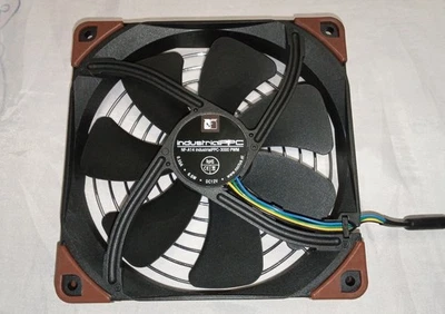 12V Gehäuselüfter 140x140x25 Noctua NF-A14 industrial-PPC-3000- PWM PC Lüfter - Bild 1 von 4