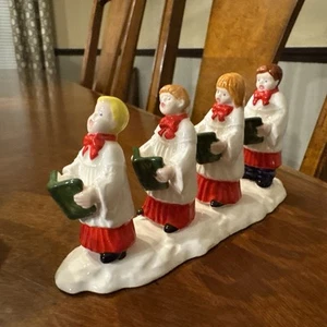 The Original Snow Village Choir Kids Department 56 With Box 5147-0 - Bild 1 von 4