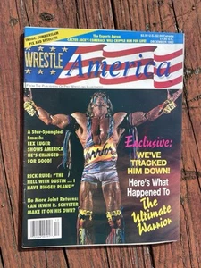 Vintage Wrestle America Magazine December 1993 - Ultimate Warrior- WWF WWE - Picture 1 of 5