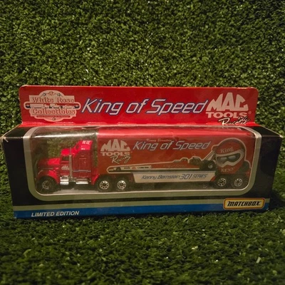 Matchbox King of speed Mac tools racing transporter Kenny Bernstein 301 series - Image 1 of 4