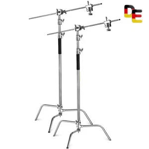 2-Pack Heavy Duty 3.3M C-Stand with Boom Arm for Aputure Godox sl-60w ad400pro  - Bild 1 von 9