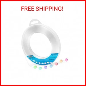 1mm Elastic Bracelet String Cord,394ft Crystal Stretch Bead Cord for Jewelry Mak - Picture 1 of 2