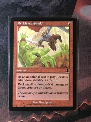 MTG Reckless Abandon Urza's Destiny 94/143 NM - Image 1 of 2