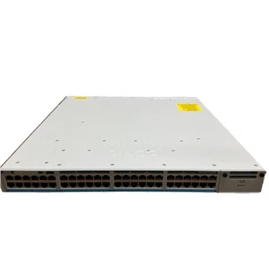 Cisco Catalyst 9300-48UXM-A 9300 48Port 12MGIG Switch, 2 X PWR-C1-1100WAC-P - Zdjęcie 1 z 4