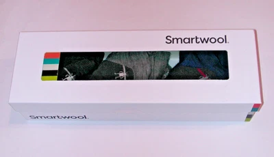 SmartWool Run Calcetines Tobillo Bajo Trío Caja de Regalo Conjunto Para Hombre Grande - Azul Marino Profundo Foto 1 de 4