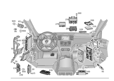 Genuine Mercedes-Benz Control Unit 000-900-62-07 Foto 1 de 2