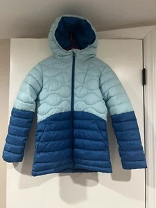 Columbia Girls Humphrey Hills Puffer Jacket Lightweight Hooded Girls L( 14-16) - Picture 1 of 5