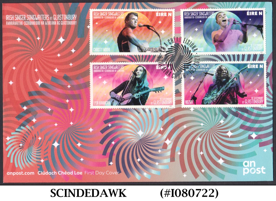 IRLANDA - CANTAUTOR IRLANDÉS 2021 EN Glastonbury / música - 4v - fdc  Foto 1 de 1