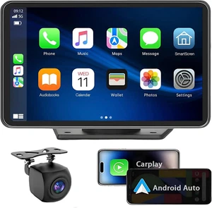 Apple Carplay Wireless Portable Touchscreen Car Stereo Bluetooth Voice Contro... - Picture 1 of 1