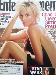 Entertainment Weekly Magazine Charlize Theron October 28, 2005 070718nonrh - Imagen 1 de 1