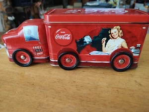 COCA-COLA RED DELIVERY TRUCK RETRO - Picture 1 of 10