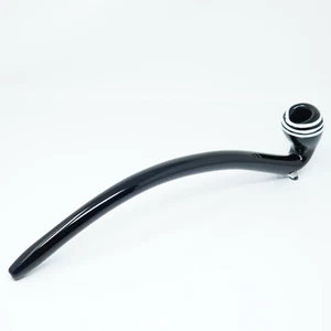 13 inch Handmade Black Gandalf Sherlock Smoking Bowl Glass Pipes - US Seller - Picture 1 of 4