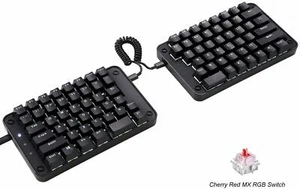 88 Keys Split Mechanical Keyboard Ergonomic Keypad with Cherry MX Red Switches - Picture 1 of 7