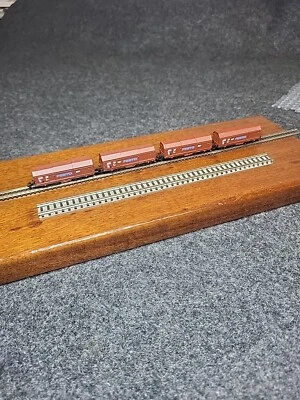 Custon Set  of (4) Marklin Z Scale Festo Telescoping Cover Coil Car LN - Image 1 of 4