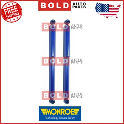 For Chevrolet Sierra Silverado 1500HD 2500 2500HD Rear Shocks Set Pair Monroe - Image 1 of 4