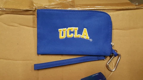 UCLA Bruins ID Wallet Wristlet Cell Phone Case Charm 14 Purse Cover