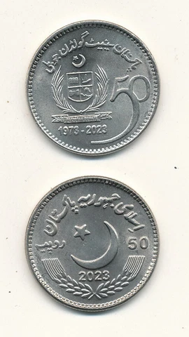 Pakistan - 50 Rupees 2023 UNC 50 years of the Senate Lemberg-Zp Cover