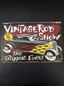 Schönberg Vintage Rod Show the Biggest Ever! Blechschild 8x12 - Bild 1 von 4