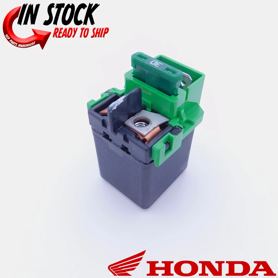 NEW OEM HONDA STARTER RELAY MAGNETIC SWITCH SOLENOID VT1100 VFR800 35850-MT4-003 - Image 1 of 4