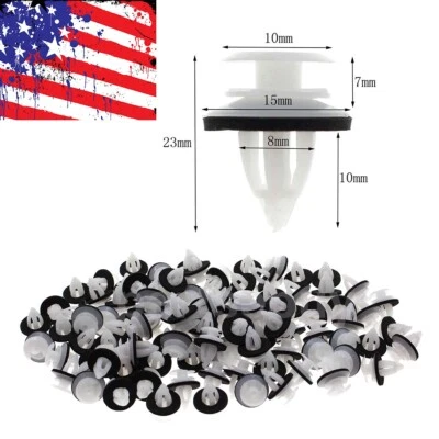 100 Door Panel Clips For BMW 325Ci 330Ci 325i 330i 330Xi 525i 530i 328i 740i - Image 1 of 4