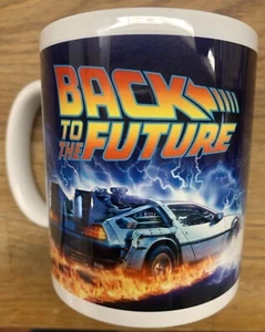 Back To The Future Delorean Great Scott Movie Memorabilia Tea Coffee Mug Cup - Picture 1 of 6