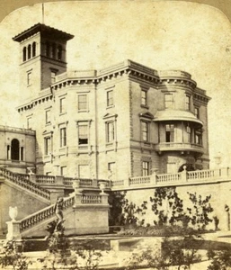 Isle of Wight Cowes Osborne House The Pavilion Old Stereoview Photo 1865 - Picture 1 of 3