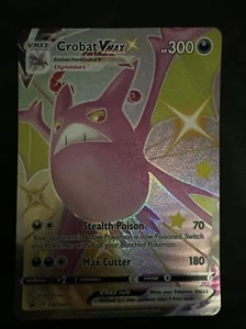 Pokemon Card Crobat VMAX SWSH099 Black Star Promo JUMBO Oversized NM - Picture 1 of 1