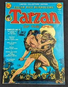 1973 DC Limited Collectors' Edition Tarzan of the Apes - Signed by Joe Kubert! - Picture 1 of 9