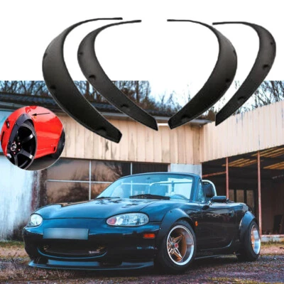Kit de arcos de rueda de carrocería ancha para guardabarros de 3,5" para MAZDA Miata MX-5 CX-5 323 626 Foto 1 de 4