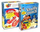 Quaker CAP'N CRUNCH VANILLY CRUNCH (Gyro Firefighter) Cereal BOX (BOX ONLY!)