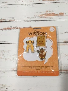 Disney Wisdom Pin Set Lion King November Limited Release - Picture 1 of 2
