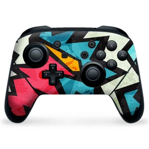 Nintendo Switch Pro Controller Skin Decal Vinyl Wrap - Pop Art Design - Picture 1 of 2